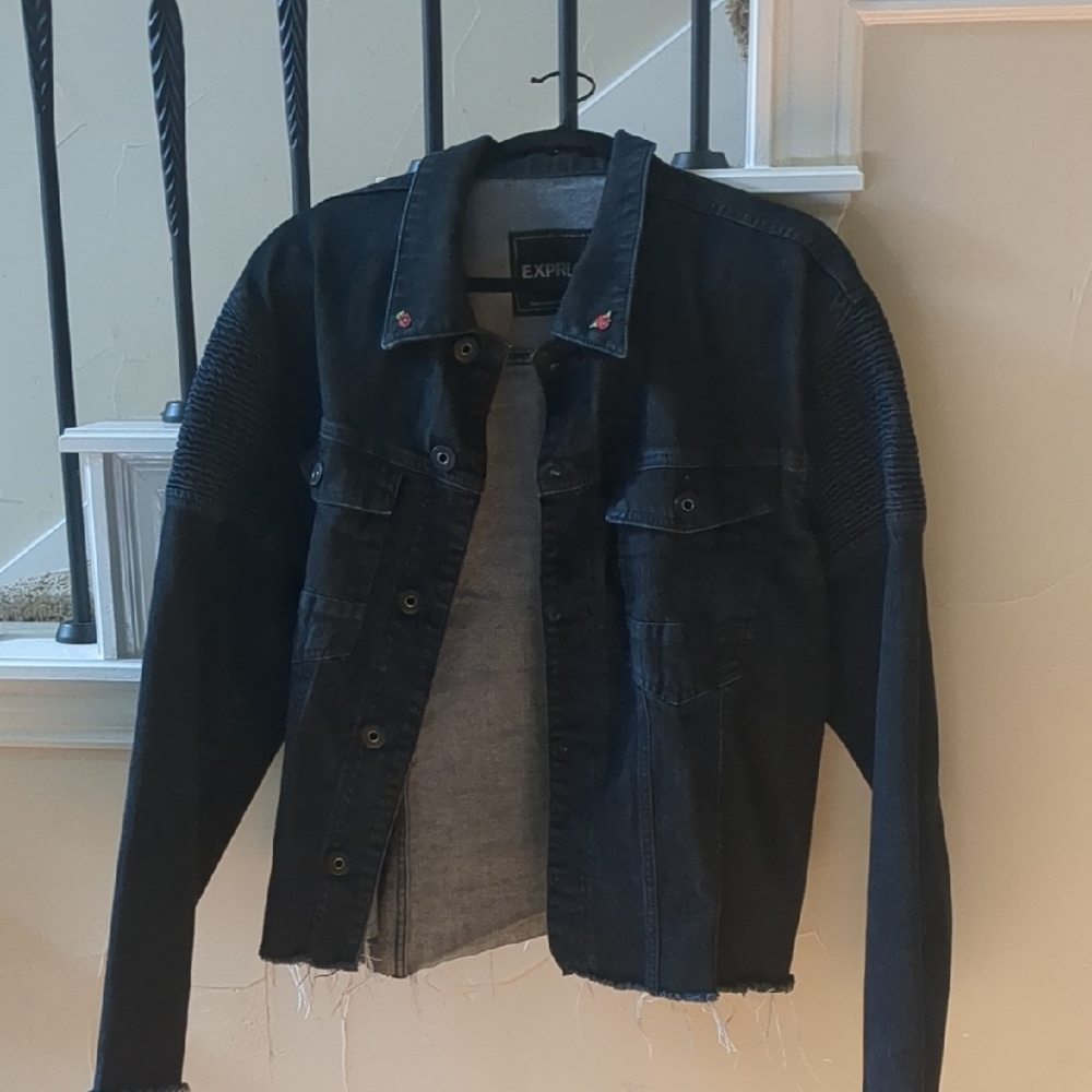Express Dark Wash Jean Jacket